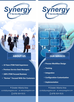 Design de Poster par Bins pour Synergy ITSM Inc. | Design : #7575577