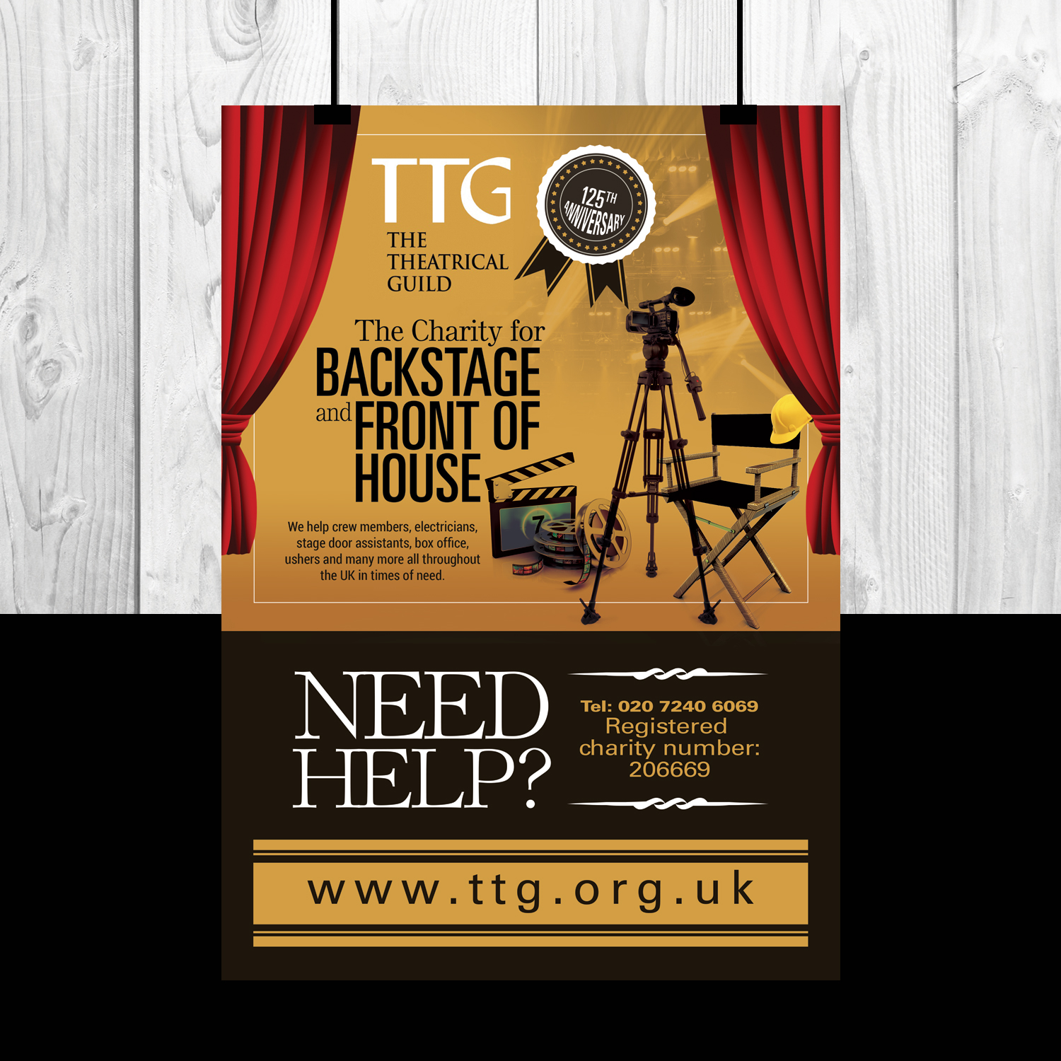 Flyer-Design von uk für The Theatrical Guild | Design #7956074