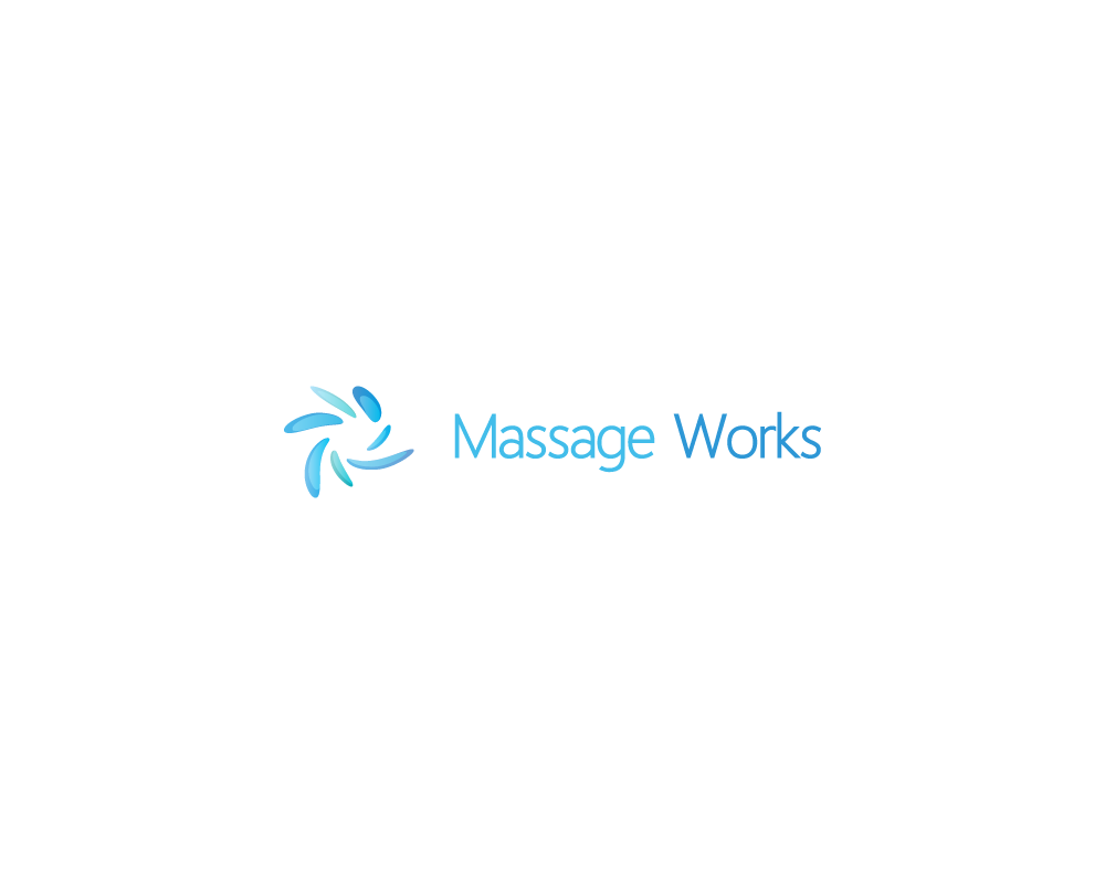 Elegant Serious Massage Logo Design For Massage Works By Stephenl Design 1890421