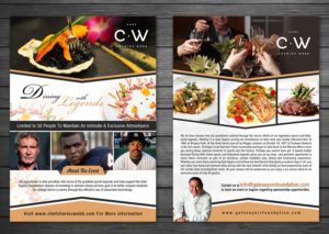 Dining With Legends Private Fundraising Experience