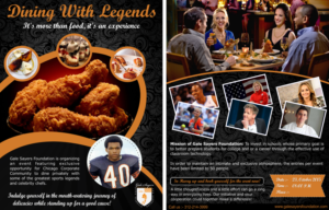 Diseño de Flyer por Priya Sharma para Gale Sayers Foundation | Diseño #7600333