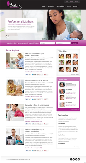 Diseño Wordpress por pb para este proyecto | Diseño: #1894089