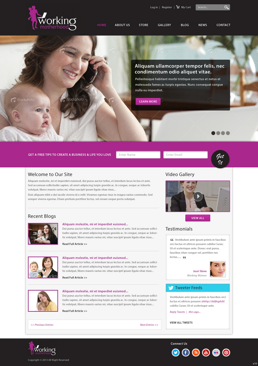 Diseño Wordpress por pb para este proyecto | Diseño #1900452