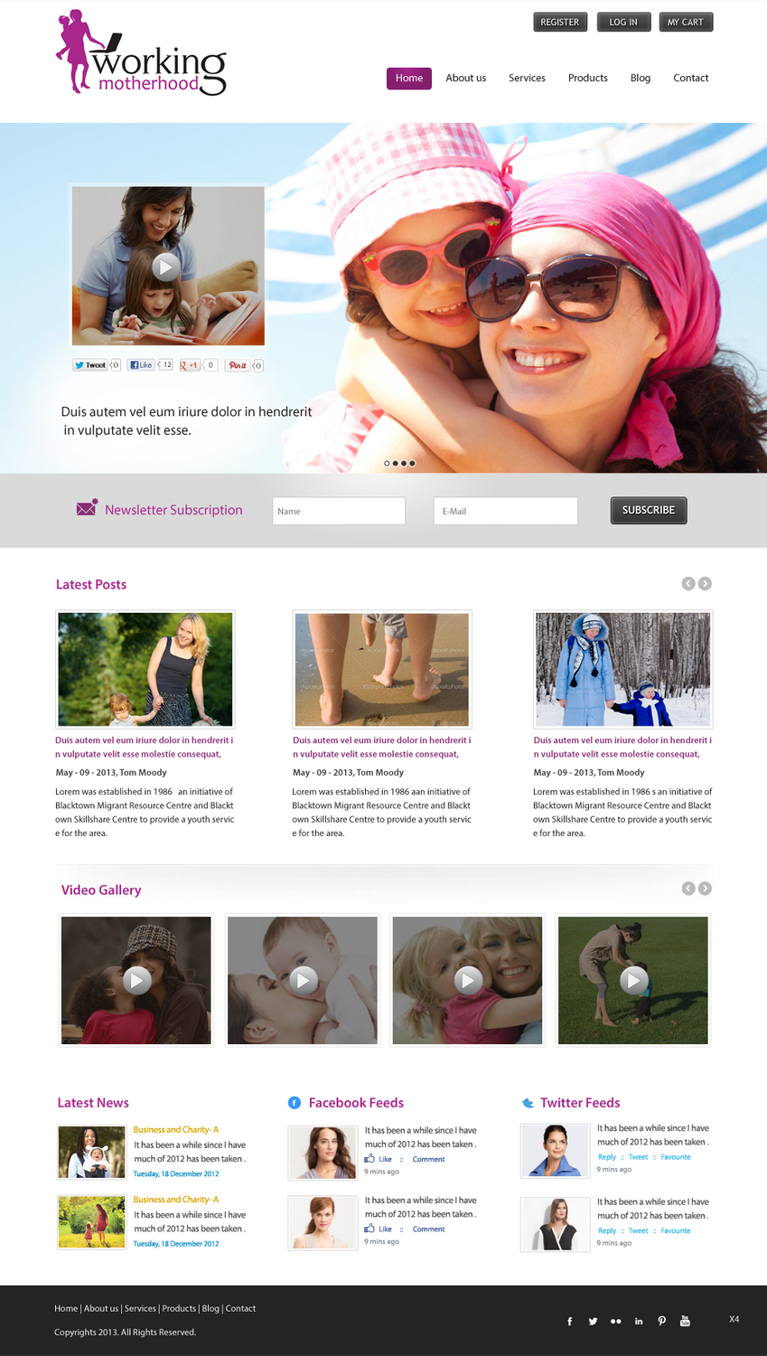 Diseño Wordpress por pb para este proyecto | Diseño #1900459