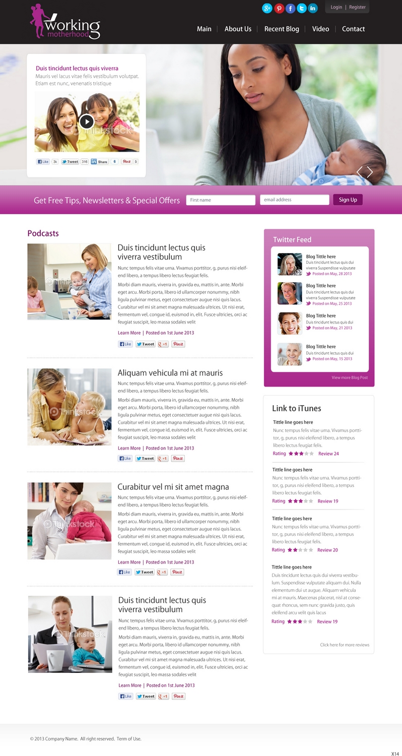 Diseño Wordpress por pb para este proyecto | Diseño #1921965