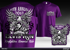 Elvis Run T-shirt Design Project