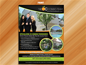Flyer Design by Sarmishtha Chattopadhyay_loginchange for Exit Team Realty | Design: #1900630