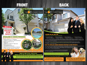Flyer Design by Sarmishtha Chattopadhyay_loginchange for Exit Team Realty | Design: #1905886