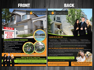 Flyer Design by Sarmishtha Chattopadhyay_loginchange for Exit Team Realty | Design: #1906306