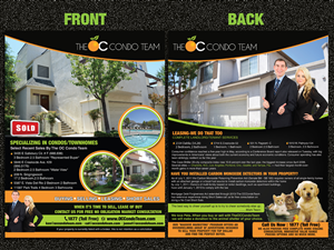 Flyer Design by Sarmishtha Chattopadhyay_loginchange for Exit Team Realty | Design: #1917152
