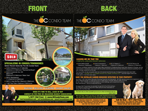 Flyer Design by Sarmishtha Chattopadhyay_loginchange for Exit Team Realty | Design: #1917186