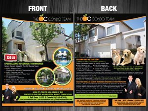 Flyer Design by Sarmishtha Chattopadhyay_loginchange for Exit Team Realty | Design: #1917822