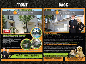 Flyer Design by Sarmishtha Chattopadhyay_loginchange for Exit Team Realty | Design: #1917838
