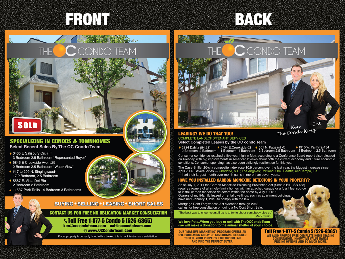 Flyer Design by Sarmishtha Chattopadhyay_loginchange for Exit Team Realty | Design #1919526