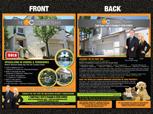 Flyer Design by Sarmishtha Chattopadhyay_loginchange for Exit Team Realty | Design: #1921376