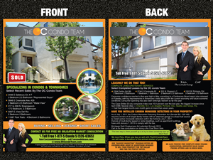 Flyer Design by Sarmishtha Chattopadhyay_loginchange for Exit Team Realty | Design: #1921519