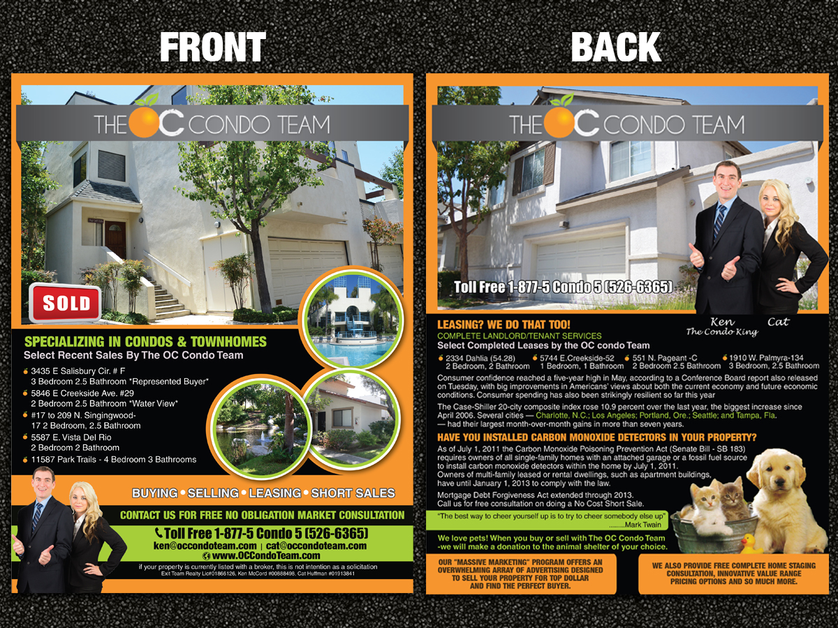Flyer-Design von Sarmishtha Chattopadhyay_loginchange für Exit Team Realty | Design #1921718