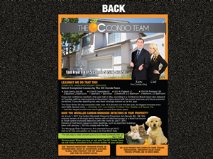 Flyer Design by Sarmishtha Chattopadhyay_loginchange for Exit Team Realty | Design: #1931667