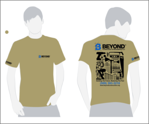 T-Shirt-Design von kemdu für Beyond Construction & Remodeling LLC | Design #7715854