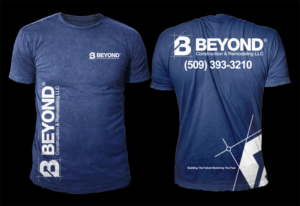 T-Shirt-Design von D'Mono für Beyond Construction & Remodeling LLC | Design #7730408