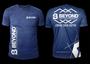T-shirt Design by D'Mono for Beyond Construction & Remodeling LLC | Design: #7741354