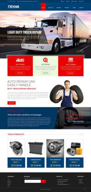 Web Design by pb for this project | Design: #7573313