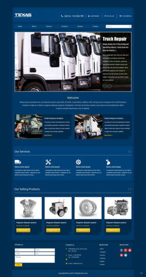 Web Design by pb for this project | Design: #7573314