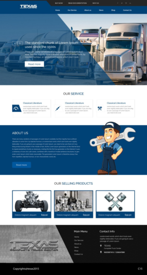 Web Design by pb for this project | Design: #7573326