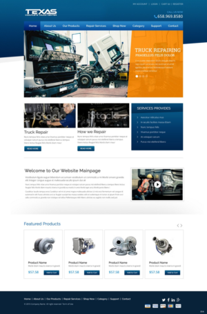 Web Design by pb for this project | Design: #7573336