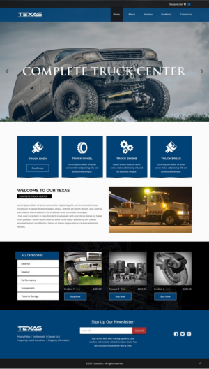 Web Design by pb for this project | Design: #7574585