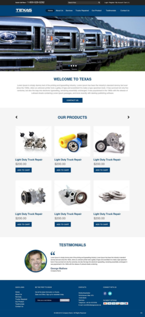 Web Design by pb for this project | Design: #7584650