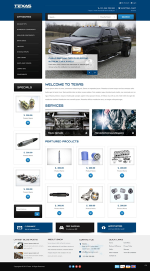 Web Design by pb for this project | Design: #7584653