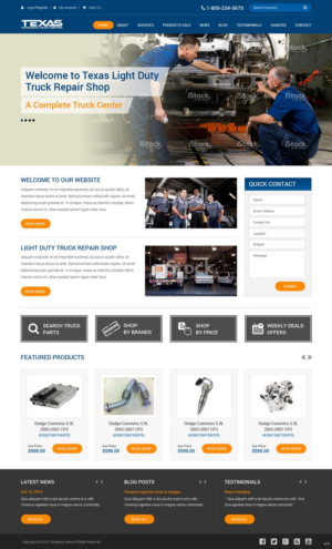 Web Design by pb for this project | Design: #7584654