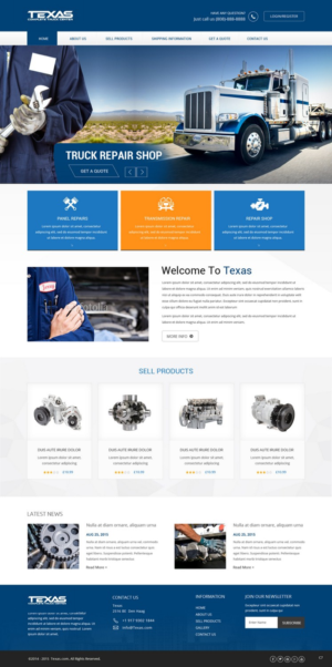 Web Design by pb for this project | Design: #7584655