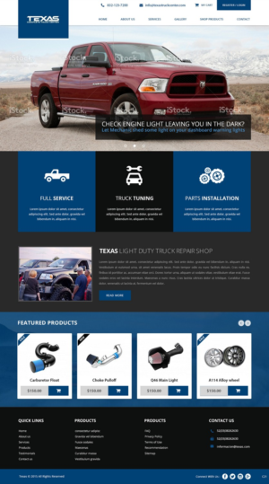 Web Design by pb for this project | Design: #7584656