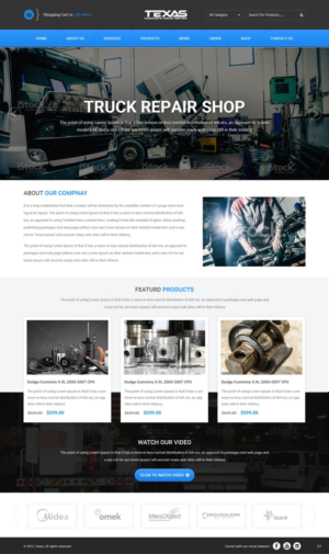 Web Design by pb for this project | Design: #7584657