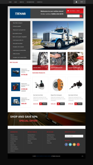 Web Design by pb for this project | Design: #7584659