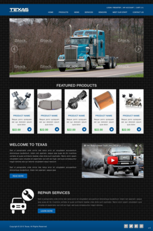 Web Design by pb for this project | Design: #7584661