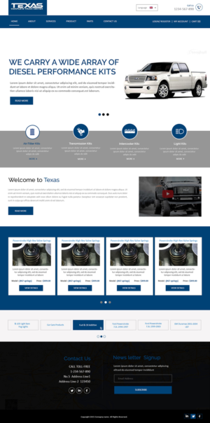 Web Design by Creations Box 2015 for this project | Design: #7618158