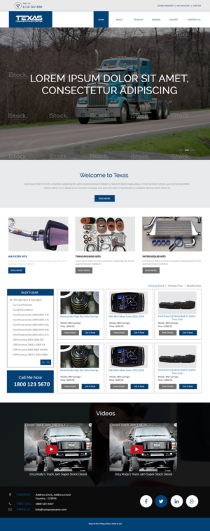 Web Design by Creations Box 2015 for this project | Design: #7618159