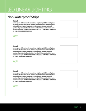 Catalogue Design by Ellen Exposurepdp for Top Lighting USA | Design: #7661787