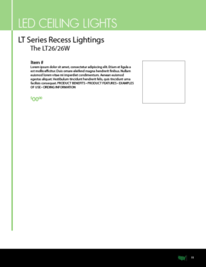 Catalogue Design by Ellen Exposurepdp for Top Lighting USA | Design: #7661792