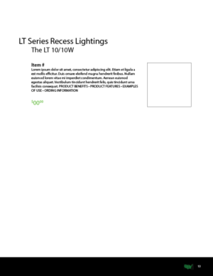 Katalog-Design von Ellen Exposurepdp für Top Lighting USA | Design: #7661798