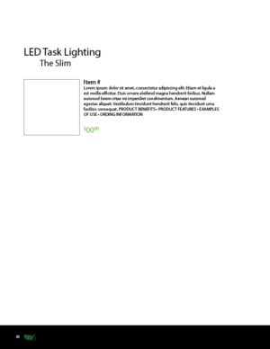 Katalog-Design von Ellen Exposurepdp für Top Lighting USA | Design: #7661802
