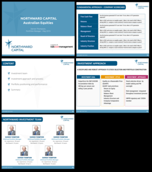 PowerPoint Design by Best Design Hub for Northward Capital | Design: #7715985