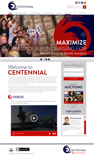 Wordpress Design by Behriatech for AuctionServices.com, Inc. | Design: #1909832