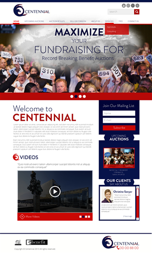 Wordpress Design by Behriatech for AuctionServices.com, Inc. | Design #1909835