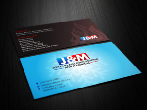 Business Card Design by primarydesigner2k9 for Northern HVAC | Design #7588805