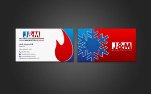 Business Card Design by chandrayaan.creative for Northern HVAC | Design: #7596273