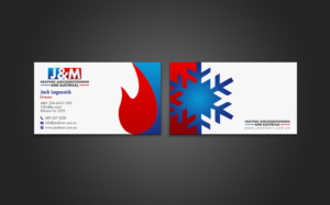 Business Card Design by chandrayaan.creative for Northern HVAC | Design: #7617510